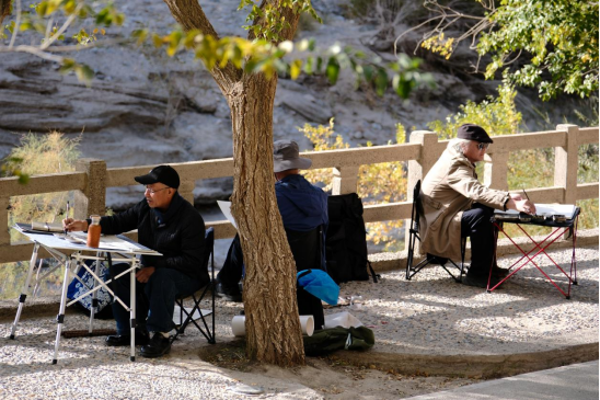 以翰墨行走江山 以图画铸就史诗——“走遍中国”写生创作行径甘肃段圆满收官