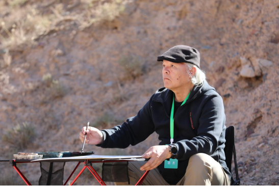 以翰墨行走江山 以图画铸就史诗——“走遍中国”写生创作行径甘肃段圆满收官