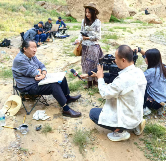 以翰墨行走江山 以图画铸就史诗——“走遍中国”写生创作行径甘肃段圆满收官