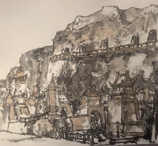 以翰墨行走江山 以图画铸就史诗——“走遍中国”写生创作行径甘肃段圆满收官