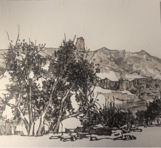 以翰墨行走江山 以图画铸就史诗——“走遍中国”写生创作行径甘肃段圆满收官