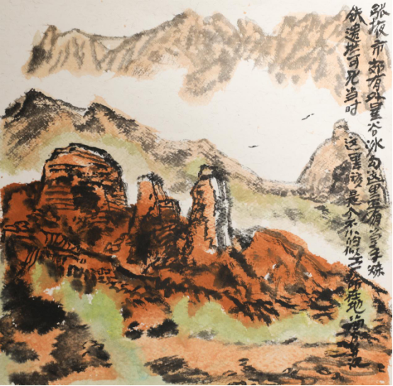 以翰墨行走江山 以图画铸就史诗——“走遍中国”写生创作行径甘肃段圆满收官