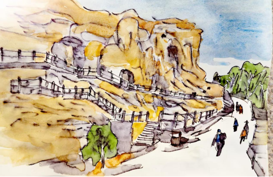 以翰墨行走江山 以图画铸就史诗——“走遍中国”写生创作行径甘肃段圆满收官