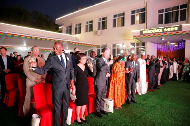 几内亚驻华使馆举行国庆留情会 庆祝孤苦67周年与中几建交66周年